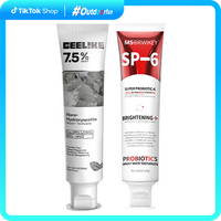 CEELIKE Red SP-6 Super Probiotic Toothpaste & Hydroxyapatite Toothpaste Set – Repairs Teeth, Freshens Breath, and Enhances ...