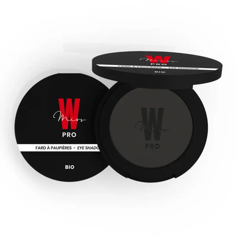 Miss w pro Matt Eyeshadow, 015 Black (1.70 g)