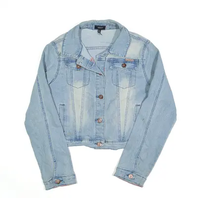DKNY Jacket Blue Denim Girls XL