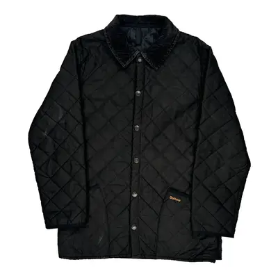 Barbour Jacket - Large Black Polyester