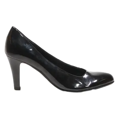 GABOR Court Heels Black Synthetic Womens UK 6.5