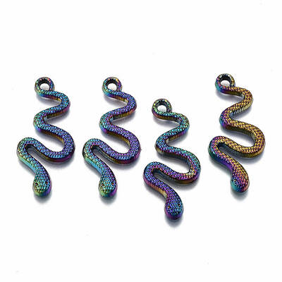 Rainbow Color Alloy Pendants