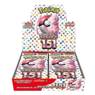 Pokemon 151 Booster Box Japanese Sealed Pokemon Card Game Sv2a