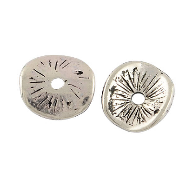 Antique Silver Tibetan Style Spacer Beads