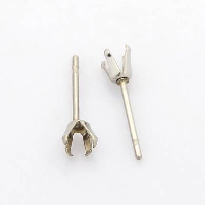 Tarnish Resistant 304 Stainless Steel Stud Earring Findings