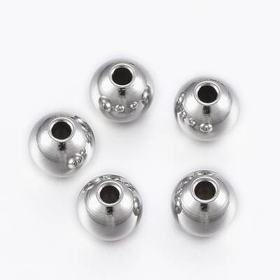 Tarnish Resistant 304 Stainless Steel Beads