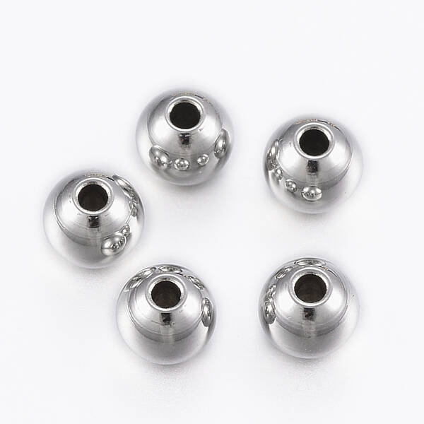 Tarnish Resistant 304 Stainless Steel Beads