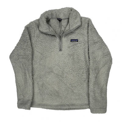 Patagonia Fleece - Medium Grey Polyester | Size: medium