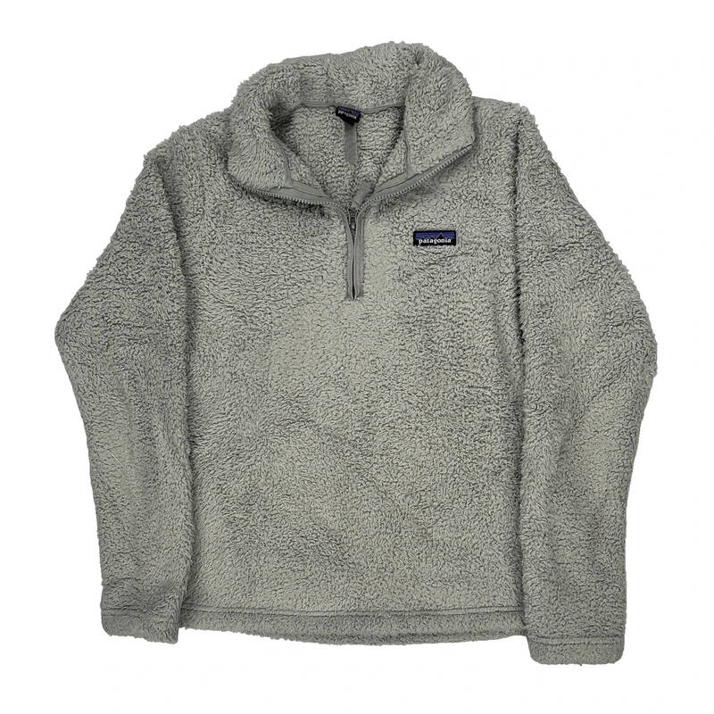 Patagonia Fleece - Medium Grey Polyester | Size: medium