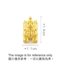 'Blessings' 999 Gold Pixiu Charm