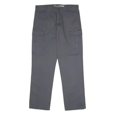 CARHARTT Cargo Workwear Mens Canvas Trousers Grey Relaxed Straight W36 L32