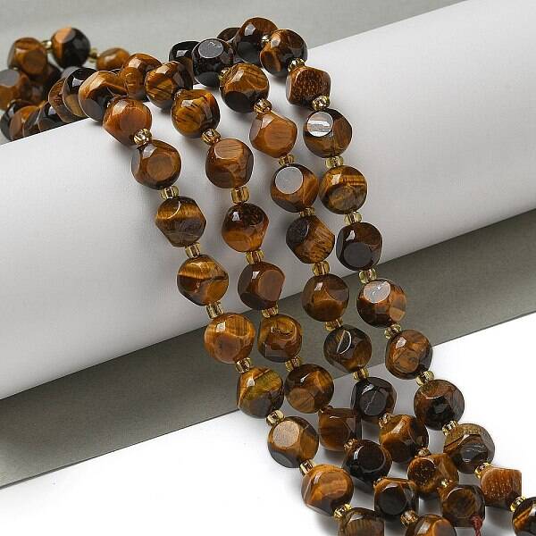Natural Tiger Eye Beads Strands