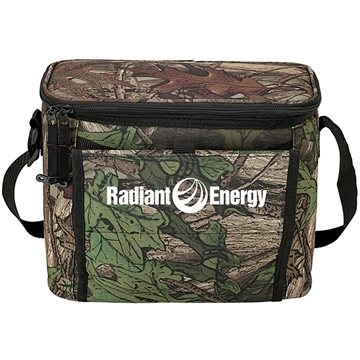 13 Promotional Huntwood Camo 12-Can Cooler - PEVA Lined