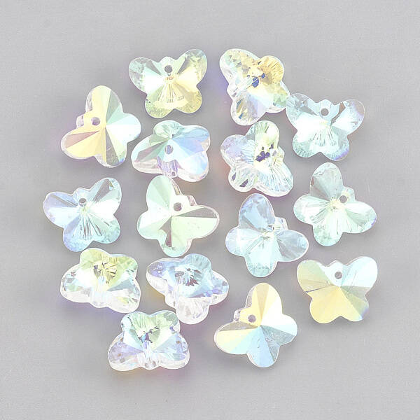Glass Rhinestone Charms