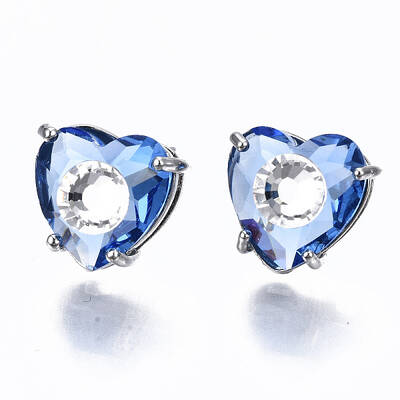 Brass Stud Earrings
