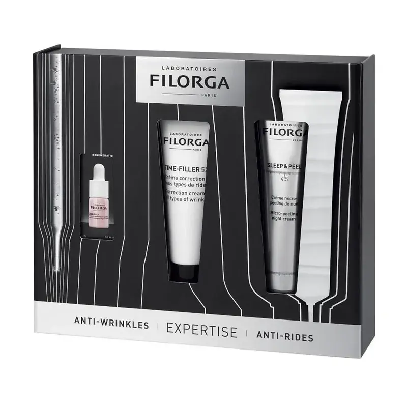 Filorga Time Filler crema 30ml + Sleep Pellet 40ml Set 3 pezzi