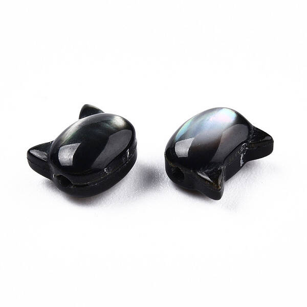 Natural Black Lip Shell Beads