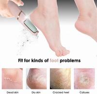 Electric Foot Grinding Stone - Digital Foot Grinder, Rechargeable, Exfoliating Tool for Calluses, Home & Nail Salons Use, Per...