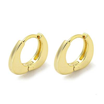 Brass Hoop Earrings