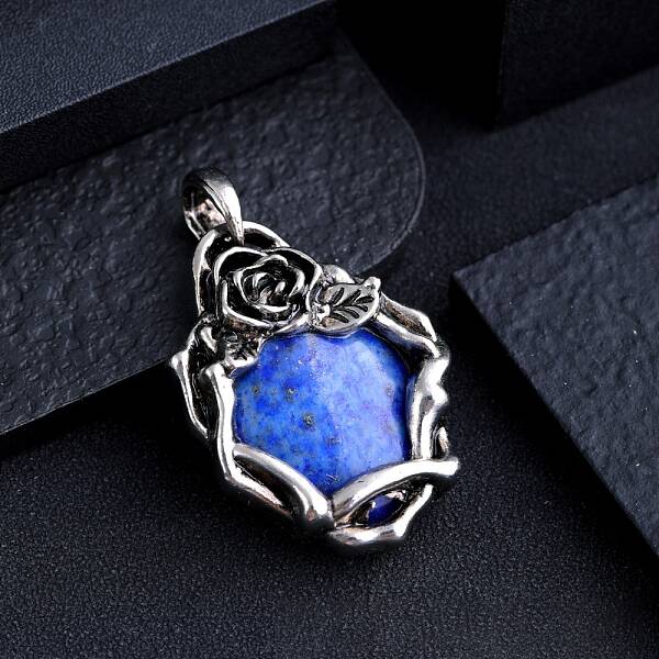 Natural Lapis Lazuli Pendants