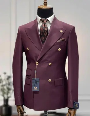 Mens Double breasted Suit - 