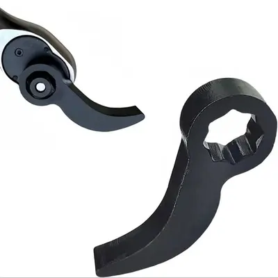 Pry Bar Wrench Adaptor Head, Upgraded Thickening Half Shaft Crowbar Adapter Repairing Head Tools, Head Fits 3/8\