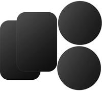 metal plate for Magnetic Car Mount 4 Pack (Attention: Metal Plates do not Have Magnets) Disc with 3M Adhesive Compatible with...