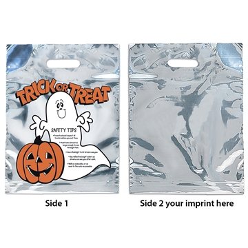 150 Custom Silver Reflective Ghost Bag - 2.5 mil
