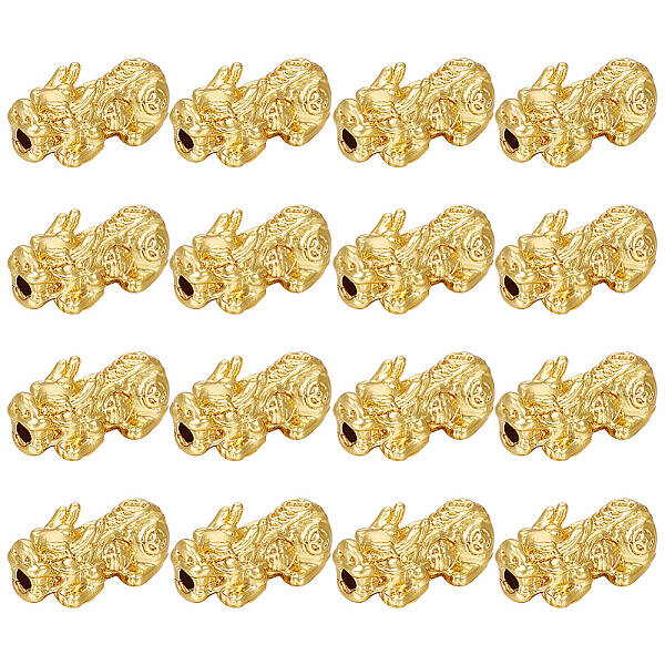 18Pcs Alloy Beads