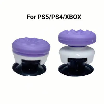Joystick Cover, 2 Counts/set Thumbstick Grip Accessories, Video Game Controller Accessories for PS5/PS4/XBOX, Ergonomic Thumb...
