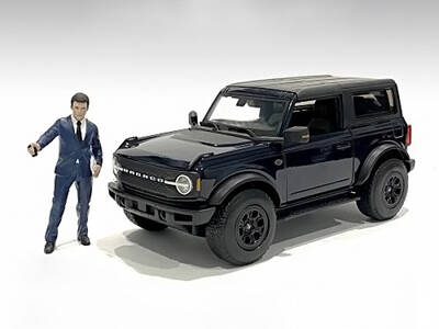 The Dealership Male Salesperson Figurine for 1/24 Scale Models by American Diorama
