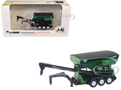 J&M SpeedTender LC 390 Bulk Seed Tender Green 1/64 Diecast Model by SpecCast