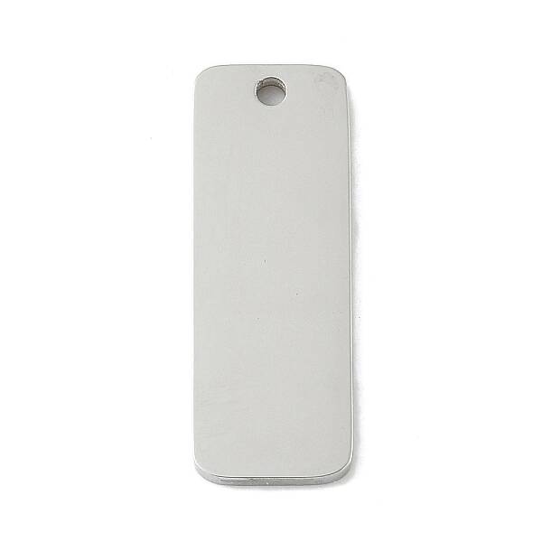 304 Stainless Steel Stamping Blank Tag Pendants