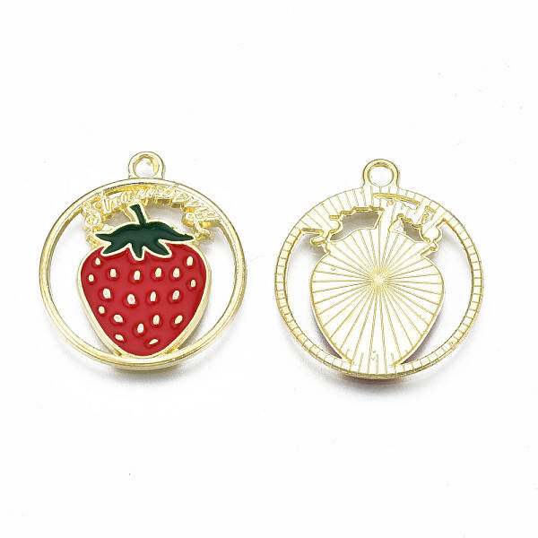Alloy Enamel Pendants