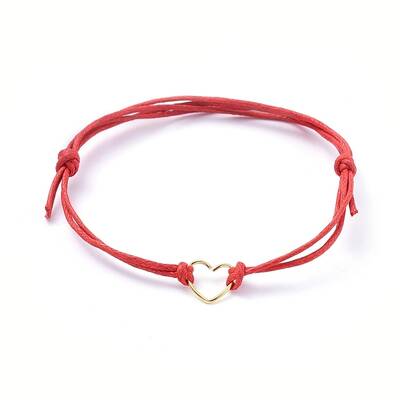 Adjustable Waxed Cotton Cord Bracelets