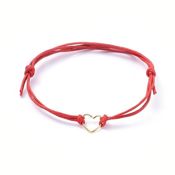Adjustable Waxed Cotton Cord Bracelets