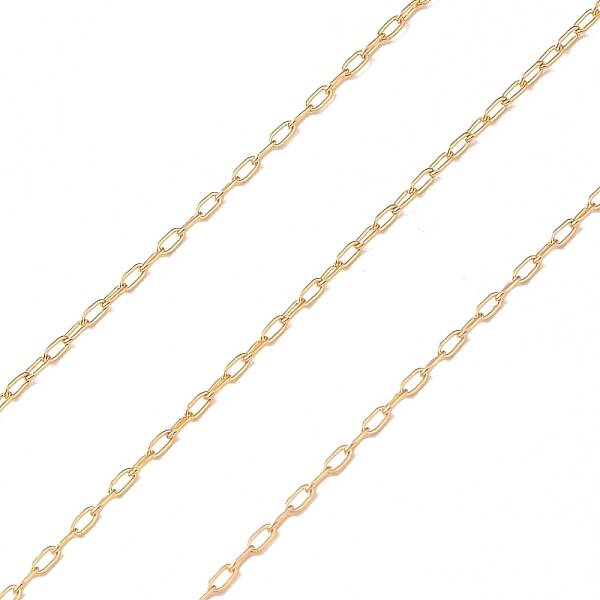 Yellow Gold Filled Cable Chains