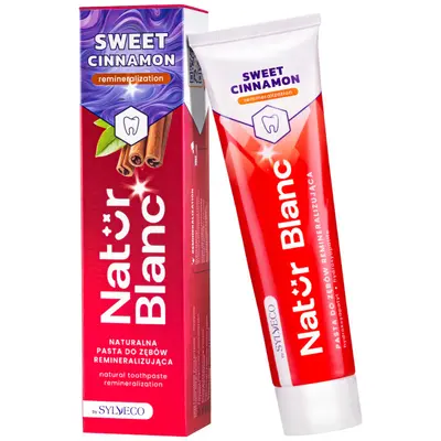 Sylveco Natur Blanc Toothpaste SWEET CINNAMON 100ml