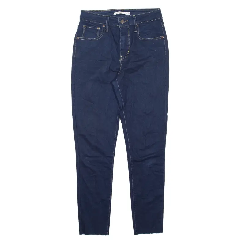 LEVI'S 721 High Rise Jeans Blue Denim Slim Skinny Womens W25 L26