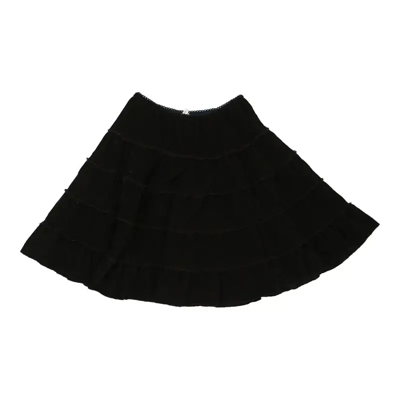 Age 5-6 April Cornell Skirt - Small Black Cotton