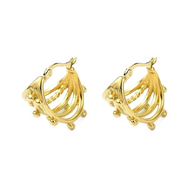 304 Stainless Steel Hoop Earrings