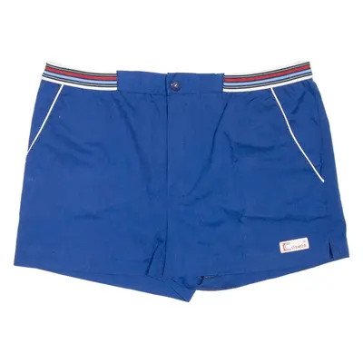COSMOS Womens Casual Shorts Blue 90s M W32