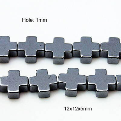 Non-Magnetic Synthetic Hematite Beads Strands
