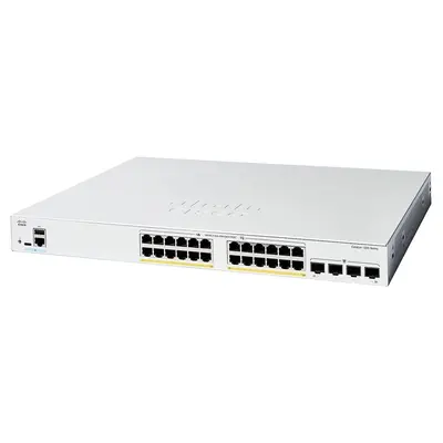 C1200-24FP-4X Cisco Catalyst 1200 24x RJ45 PoE+ 4x SFP+ L3 GbE Switch