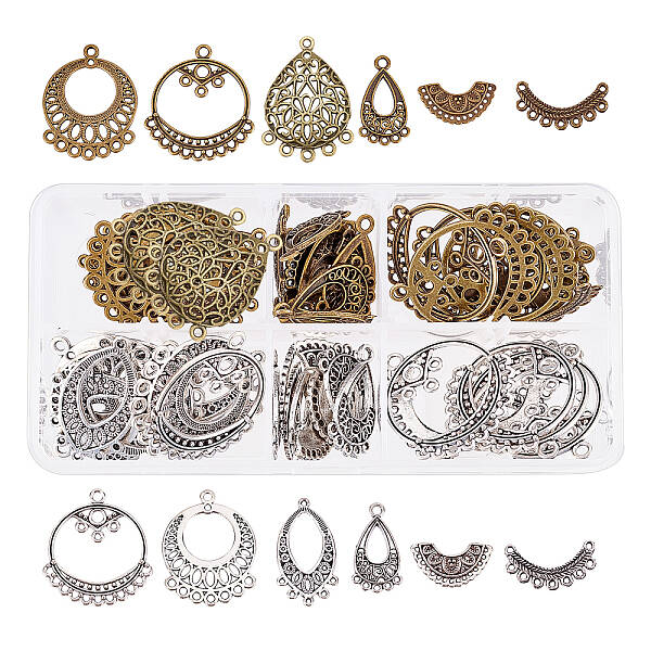 Tibetan Style Alloy Chandelier Component Links