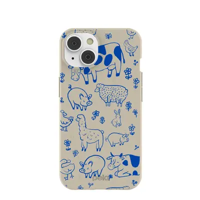 London Fog Happy Farmyard iPhone 14/16e Case