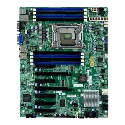 Supermicro X9SRL-B | Socket LGA2011 Intel C602 Chipset ATX System Board (Motherboard) Supports Xeon E5-2600/E5-1600 v2 Series...