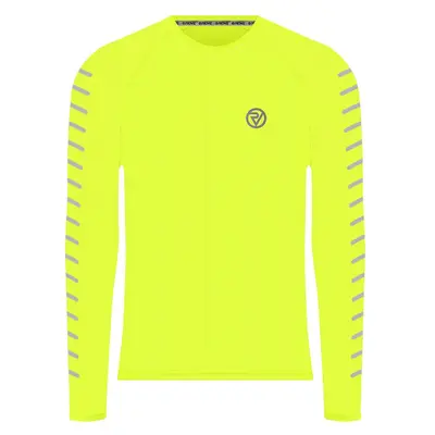 Men's Long Sleeve Reflective Striped Top