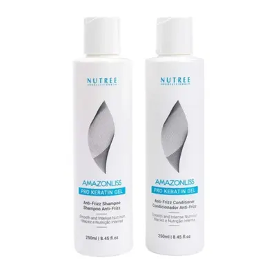 Pro Keratin Anti Frizz Shampoo and Anti Frizz Conditioner - 8.45 fl.oz
