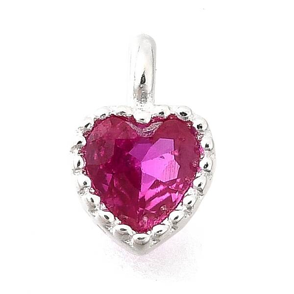 925 Sterling Silver Cubic Zirconia Charms